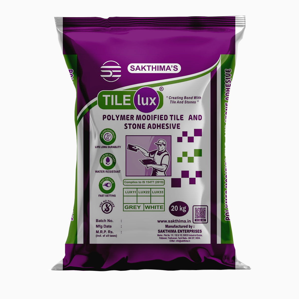 The Adhesive Lux 22 (GreyWhite)
